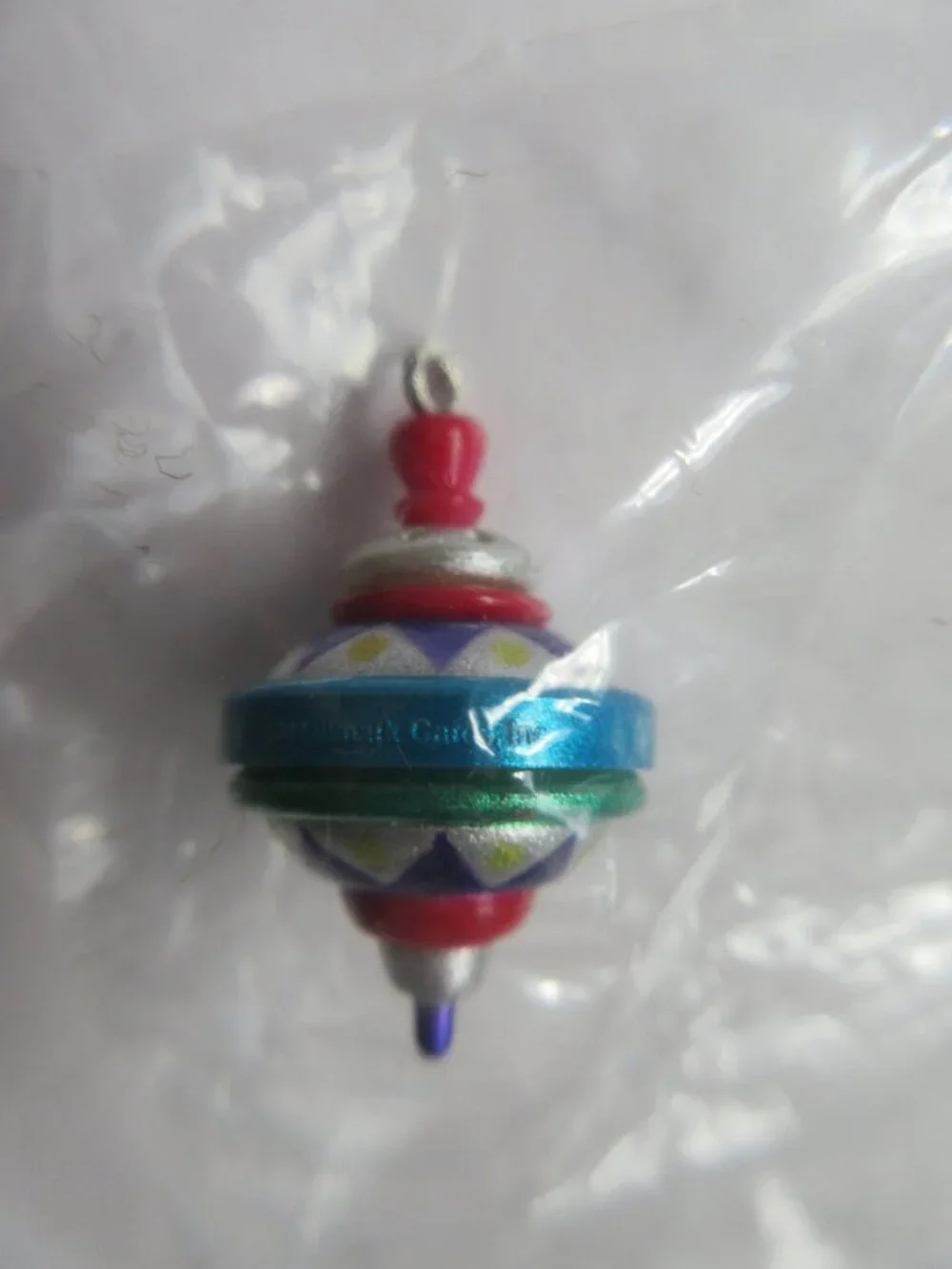 2001 Santa's Sleigh Christmas Ornament With Toys 2 Pcs Hallmark Keepsake New